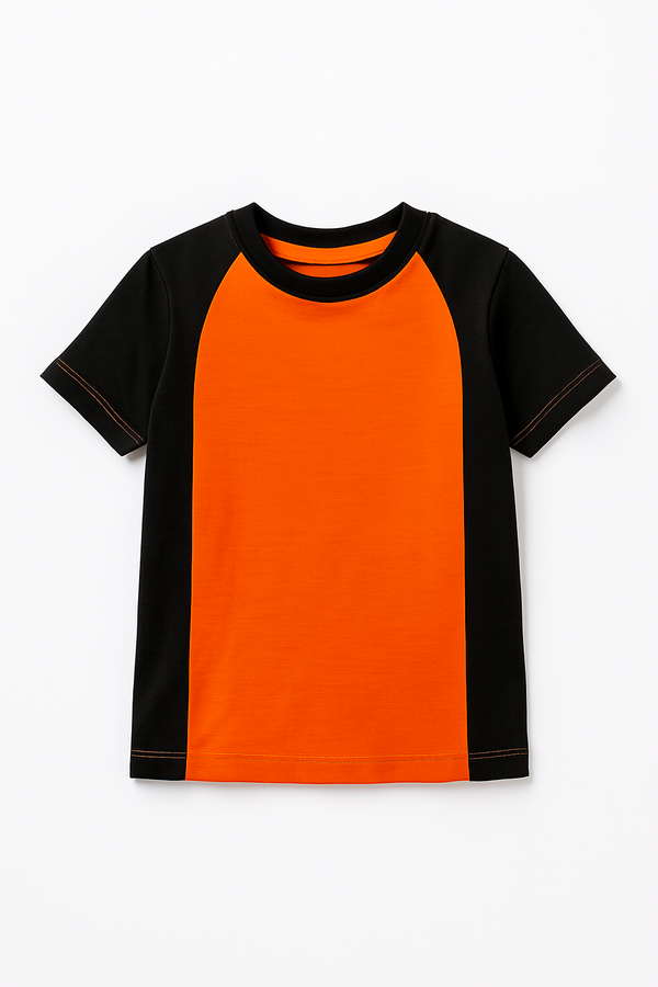 Kids’ Raglan Panel Crew Neck T-Shirt