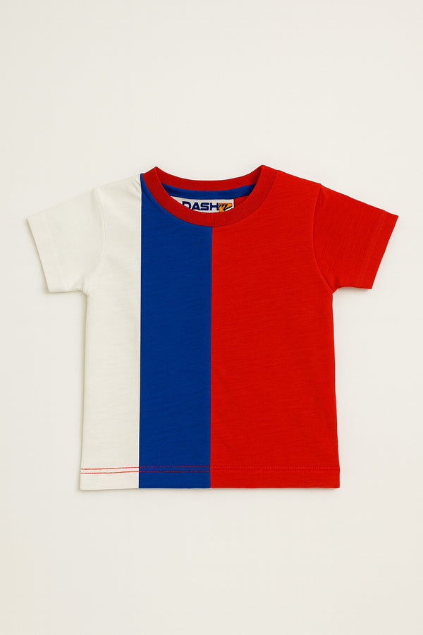 Kids' Colorblock Crew Neck T-Shirt